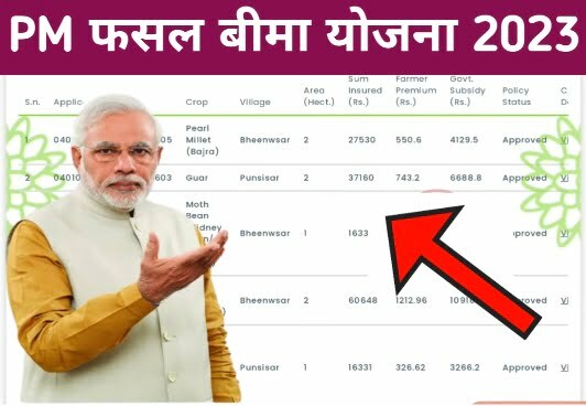 PM Fasal Bima Yojna 2023