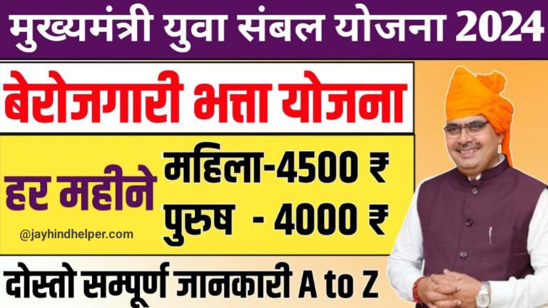 Rajasthan Yuva Sambal Yojana 2024
