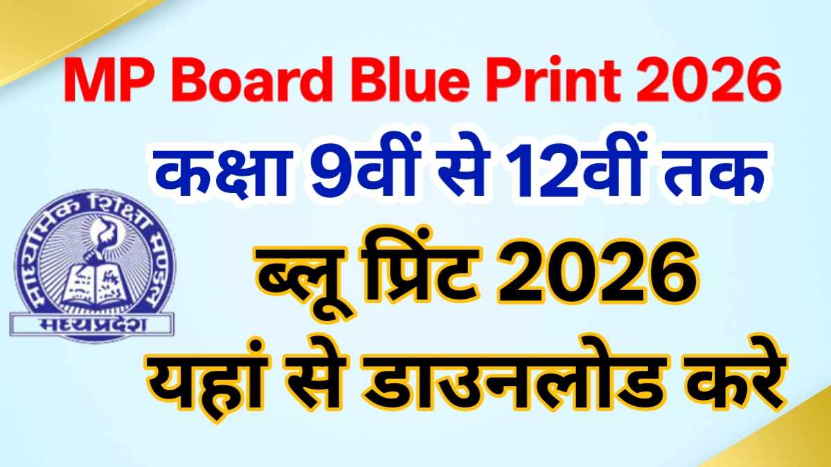 MP Board Blue Print 2026