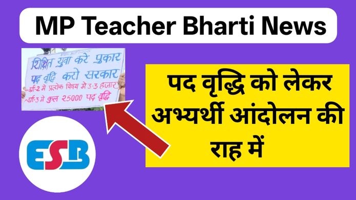 MP Teacher bharti News 2026